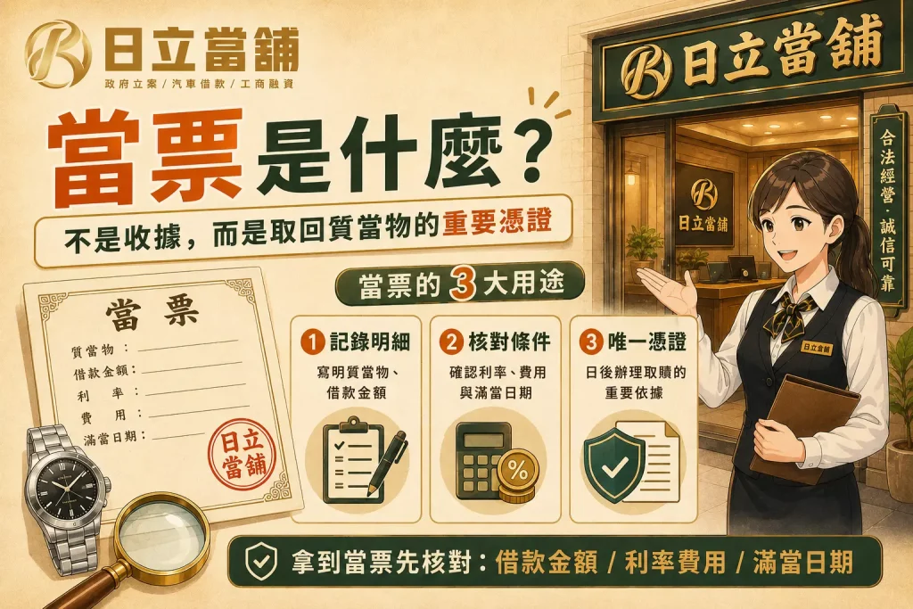 當票介紹